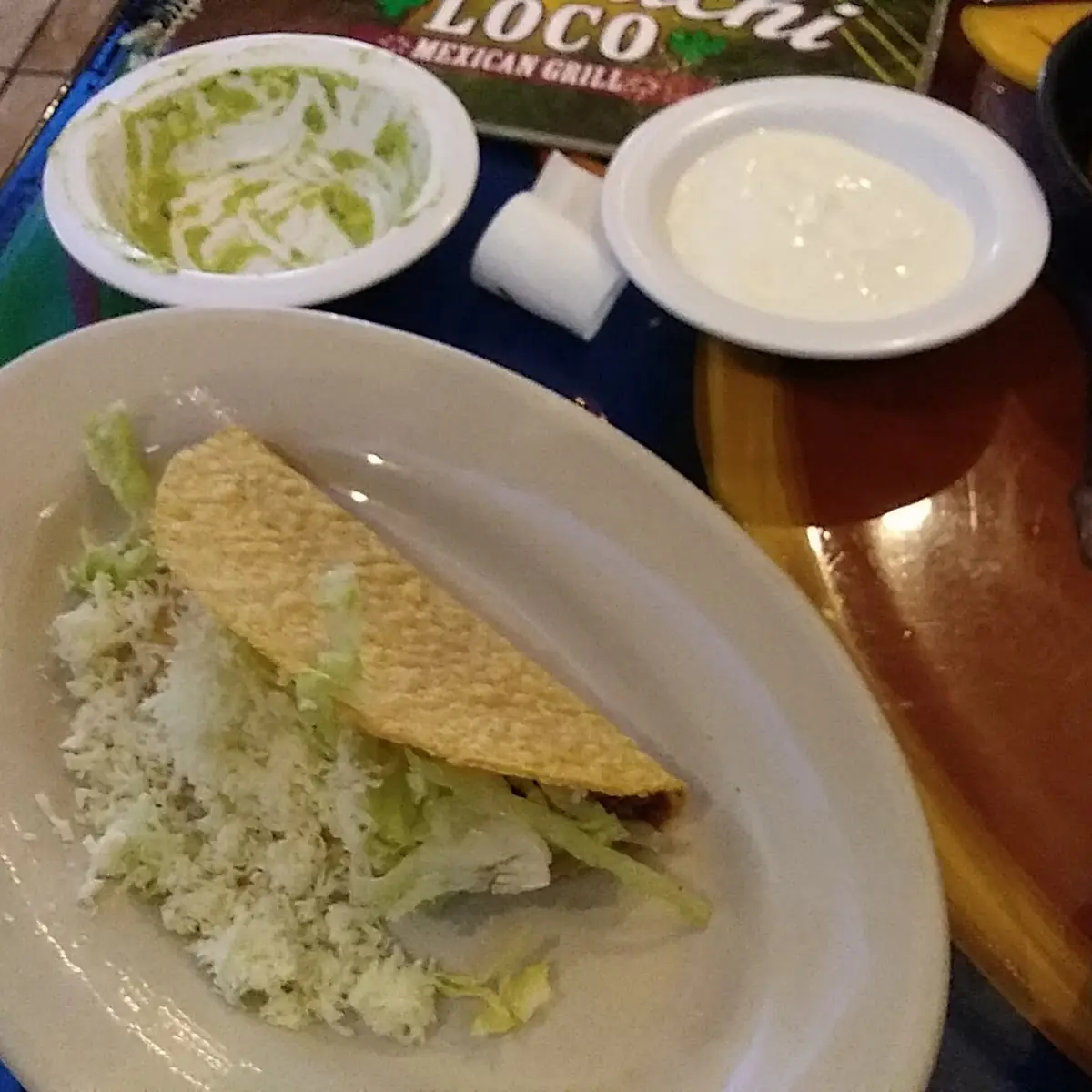 Hard Shell Ground Beef Taco