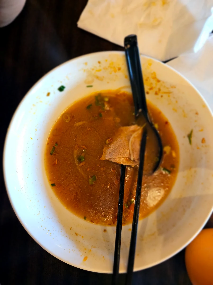 Beef in Satay Soup