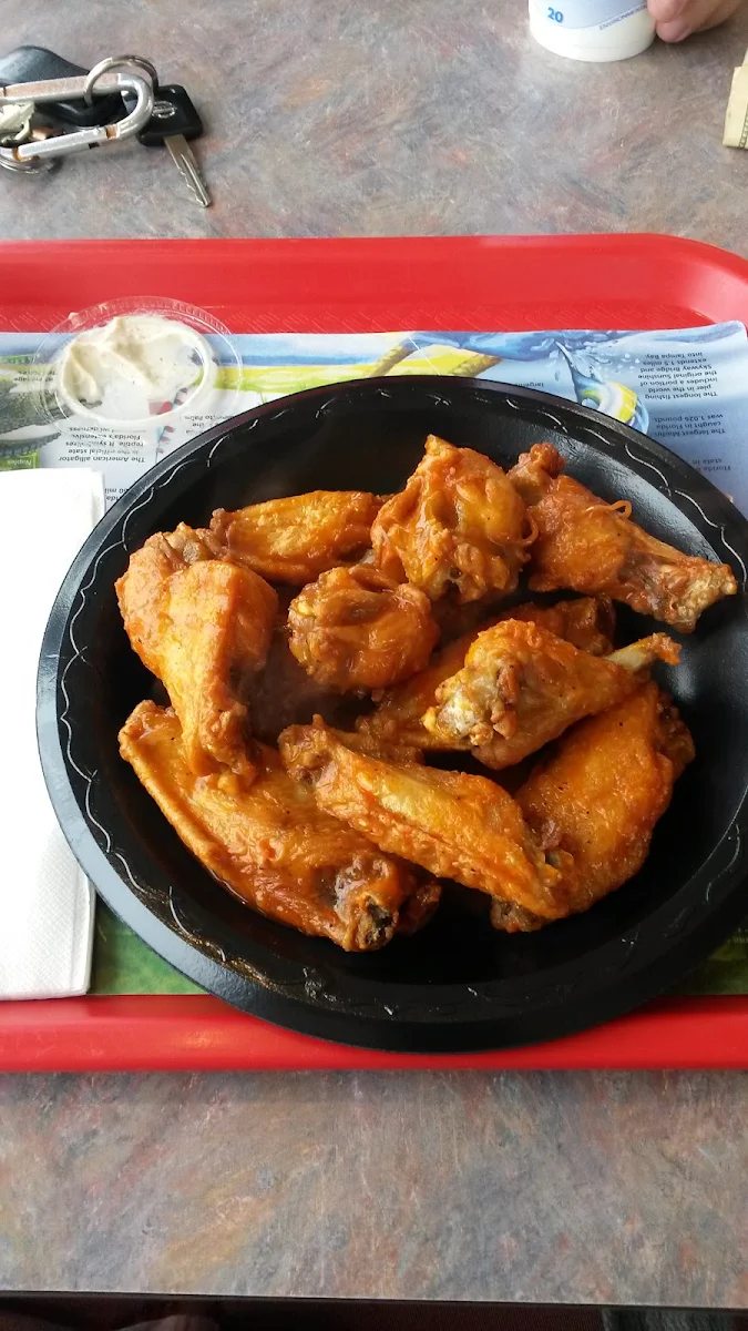 Spicy Breaded Chicken Wings