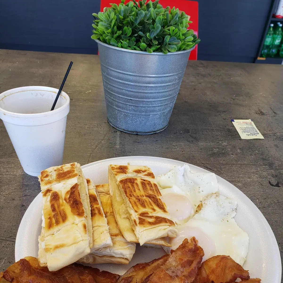 Bacon Eggs and Toast