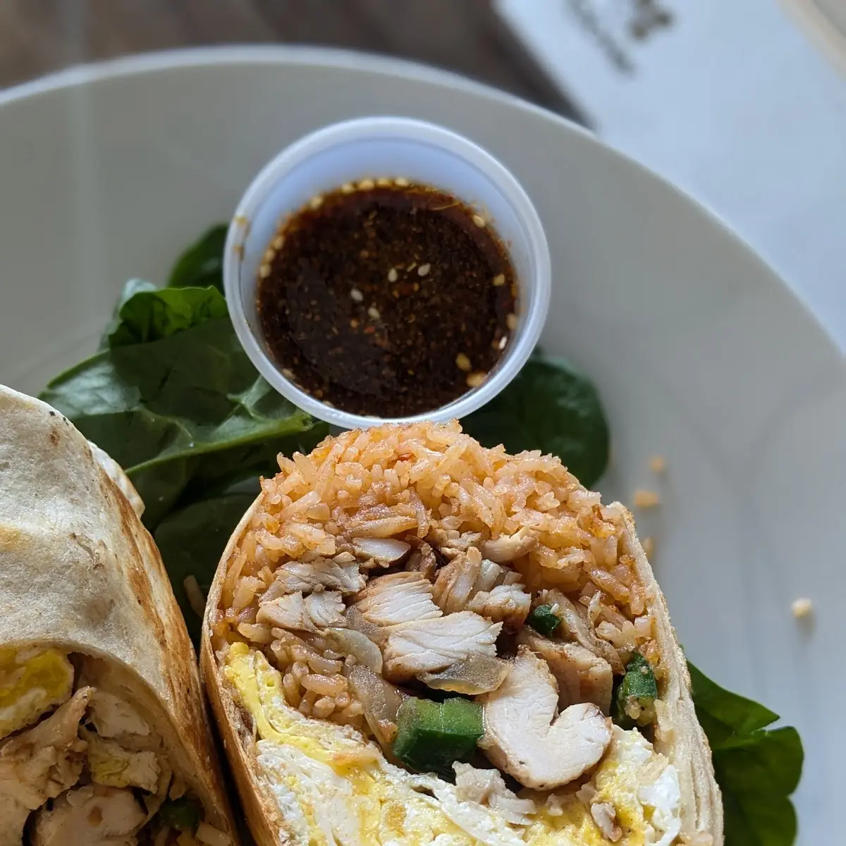 Chicken Teriyaki Burrito