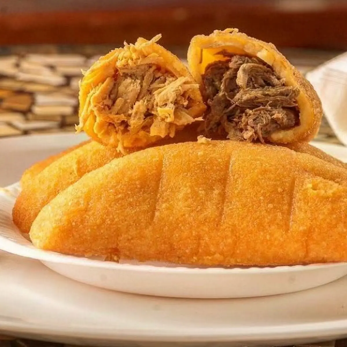 Shredded Chicken and Shredded Beef