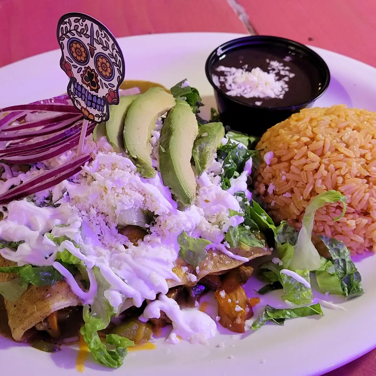 Enchiladas Mole Poblano