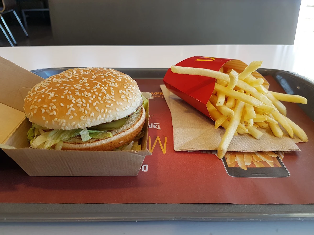 Big Mac and Fries, McDonald's Restaurant