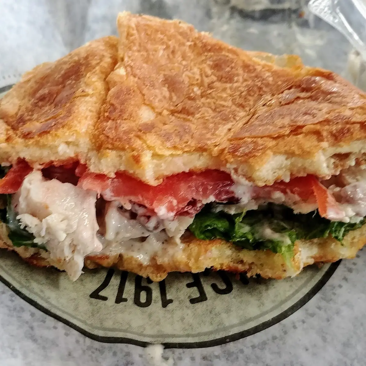 Premium Chicken Salad on Croissant