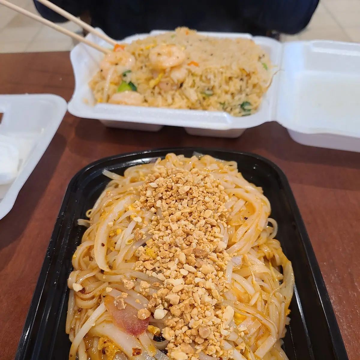 Pad Thai & Thai Basil Fried Rice