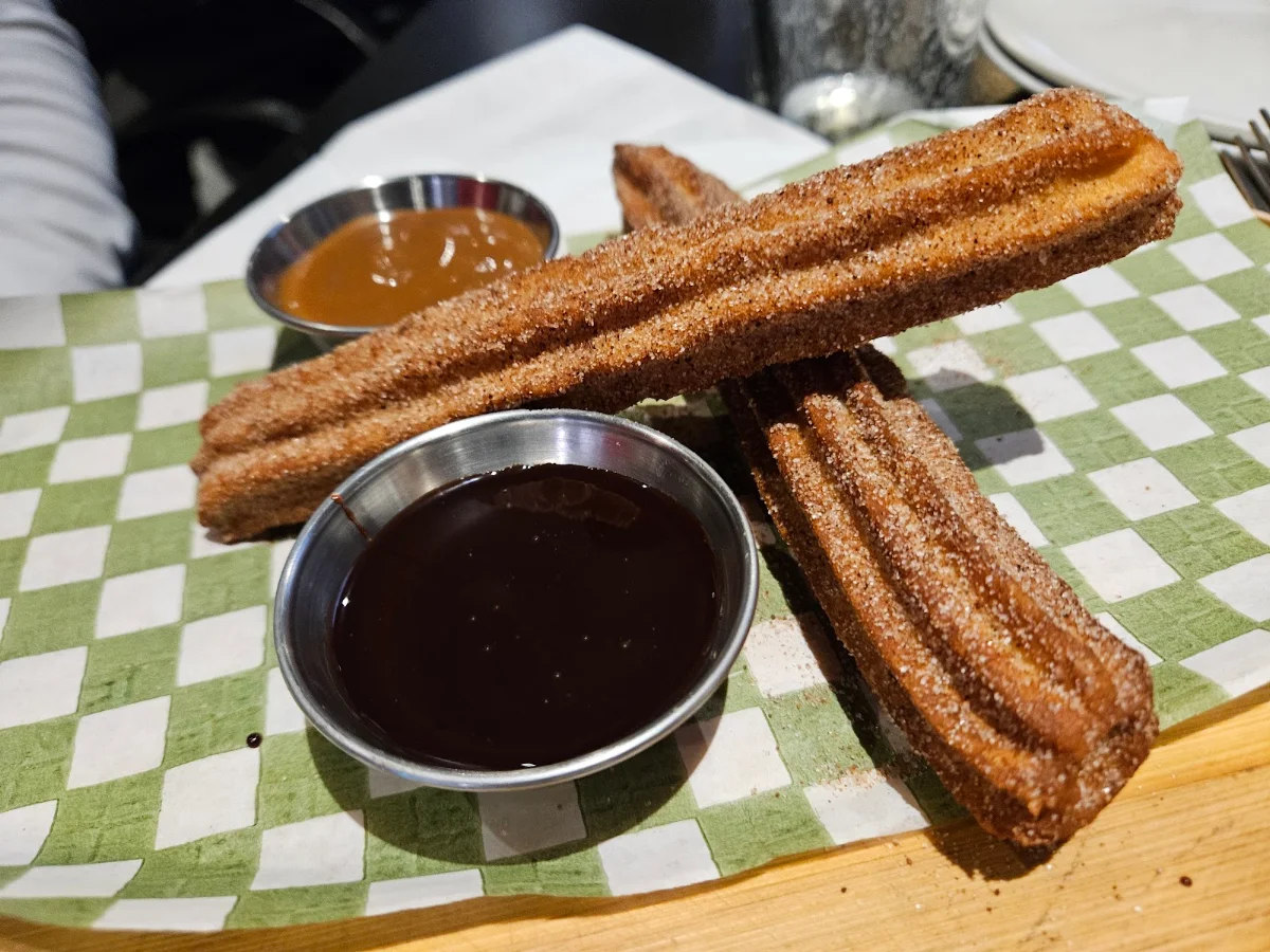 Cajeta Burrito and Churros, MEXITACO Cantina