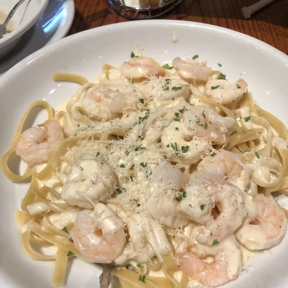 Chicken & Shrimp Carbonara