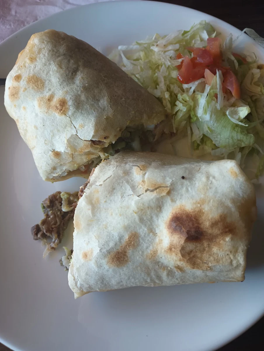 Carne Asada Burrito Dinner