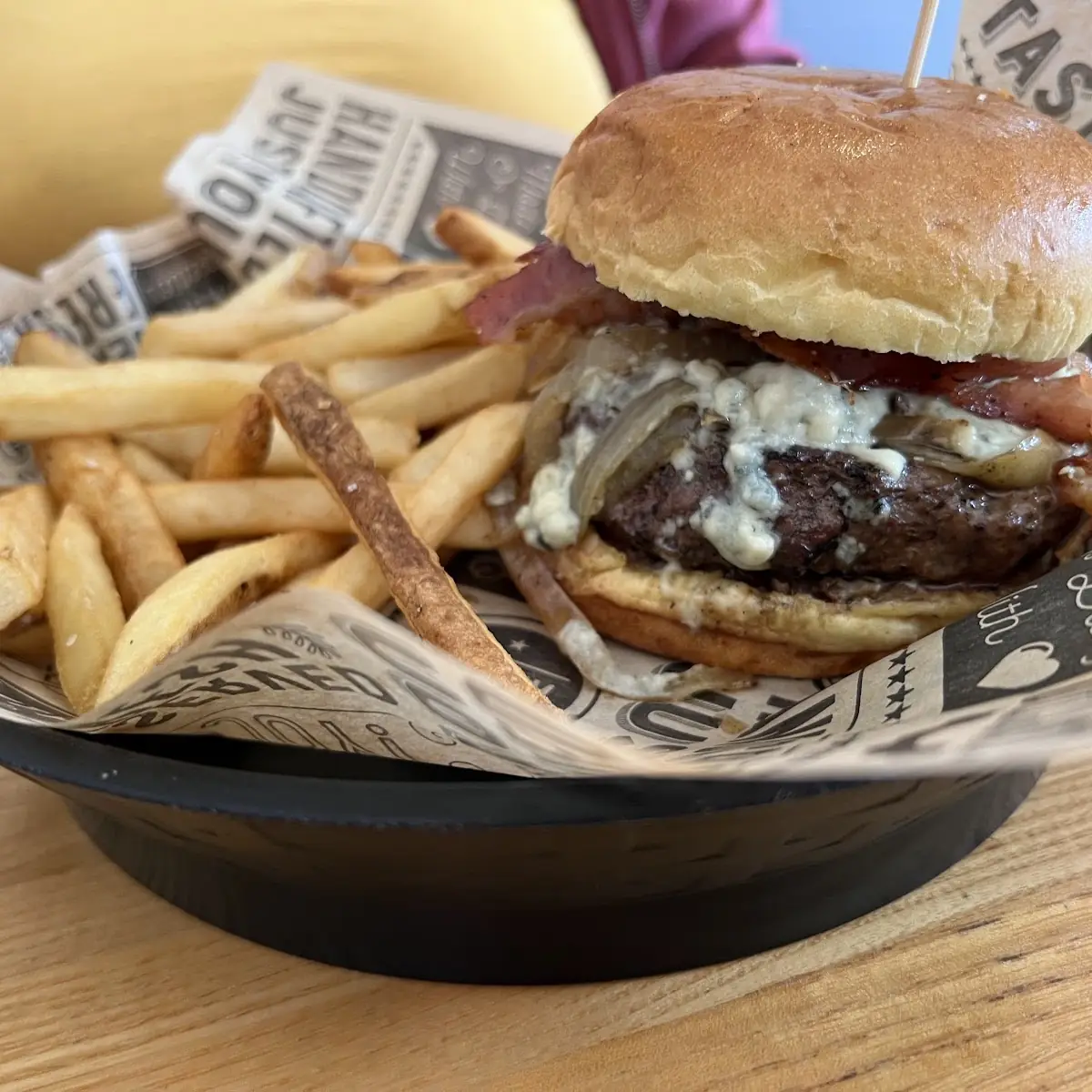 Shroom & Swiss Burger