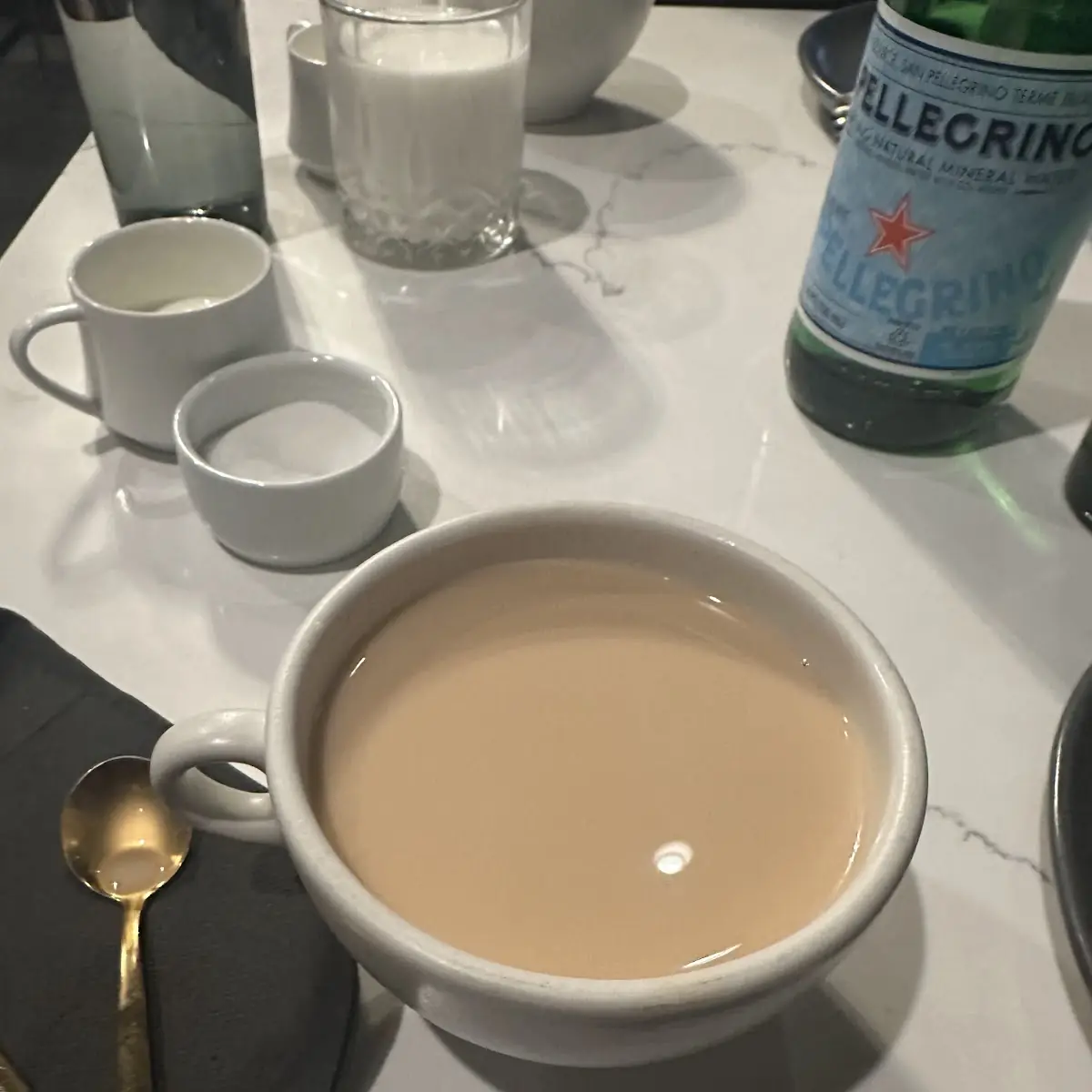 Earl Gray Tea with Heavy Cream