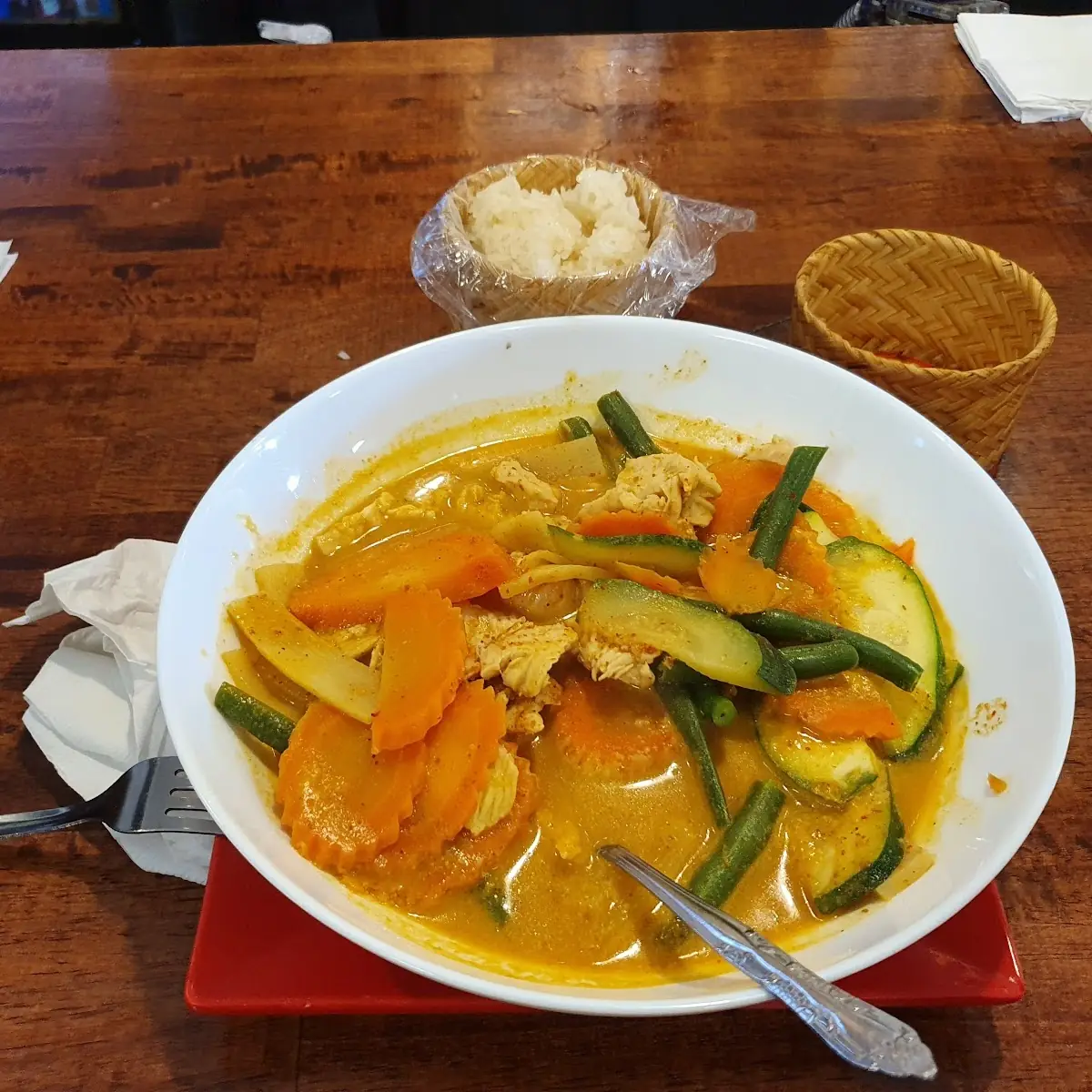 Green curry sauce