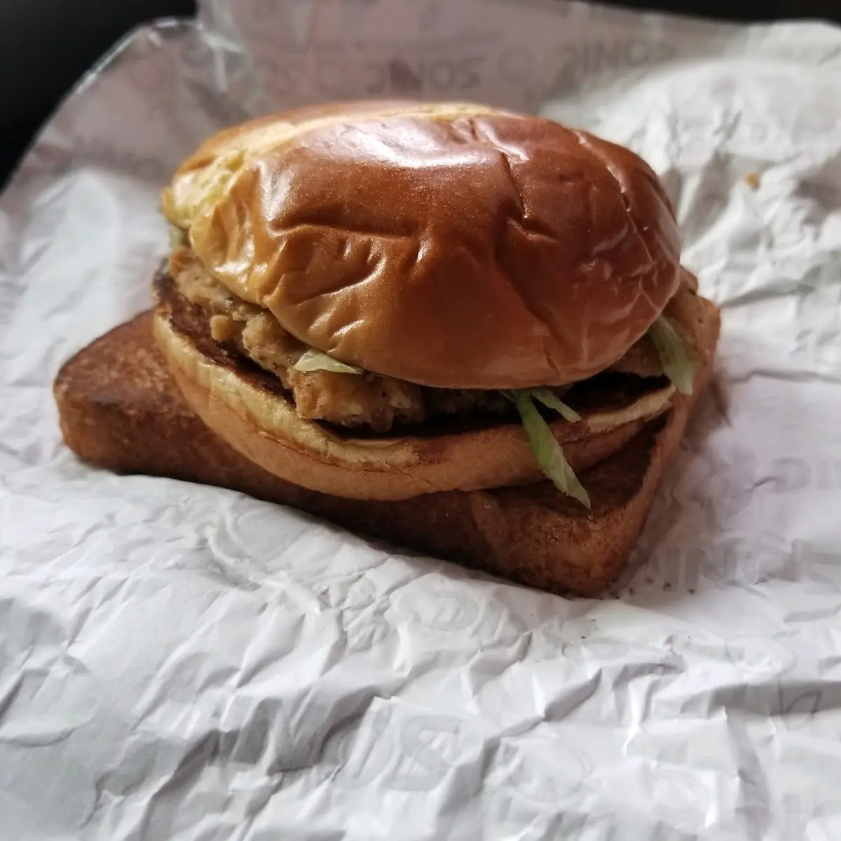 Chicken Sandwich on Texas Toast