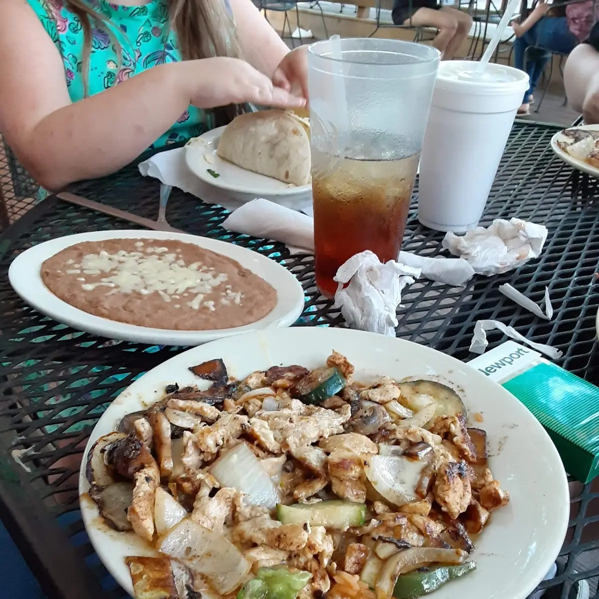 Steak and Shrimp Fajitas