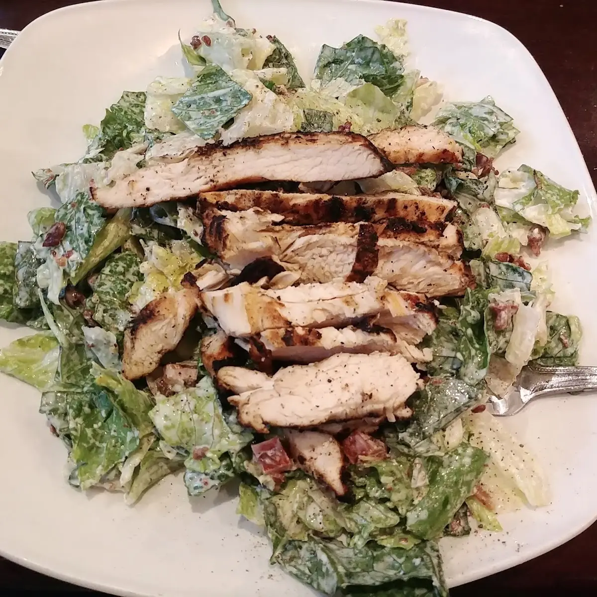 Grilled Chicken Caesar Salad