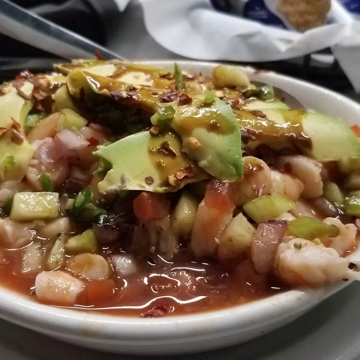 Ceviche Tostada