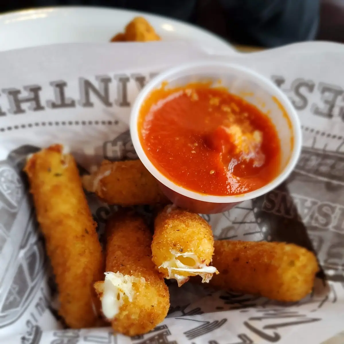 Mozzarella Sticks with Marinara Sauce