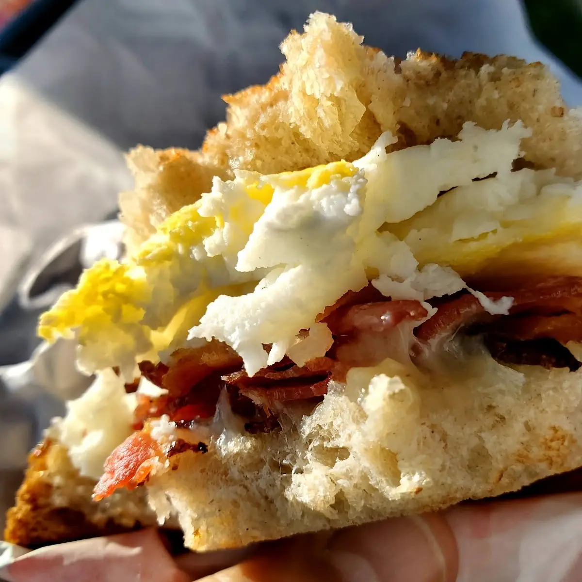 Sourdough Breakfast Sandwich