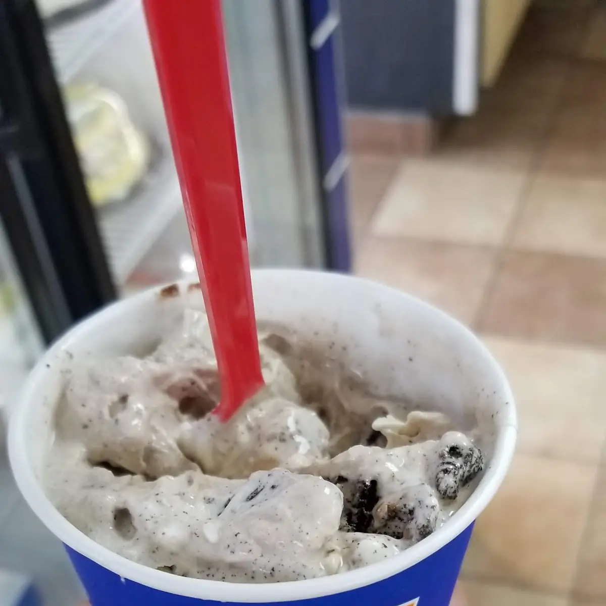 Oreo Cookie Dough Blizzard