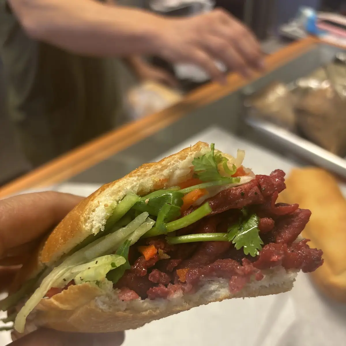 Tendon Pork Rolled Sandwich