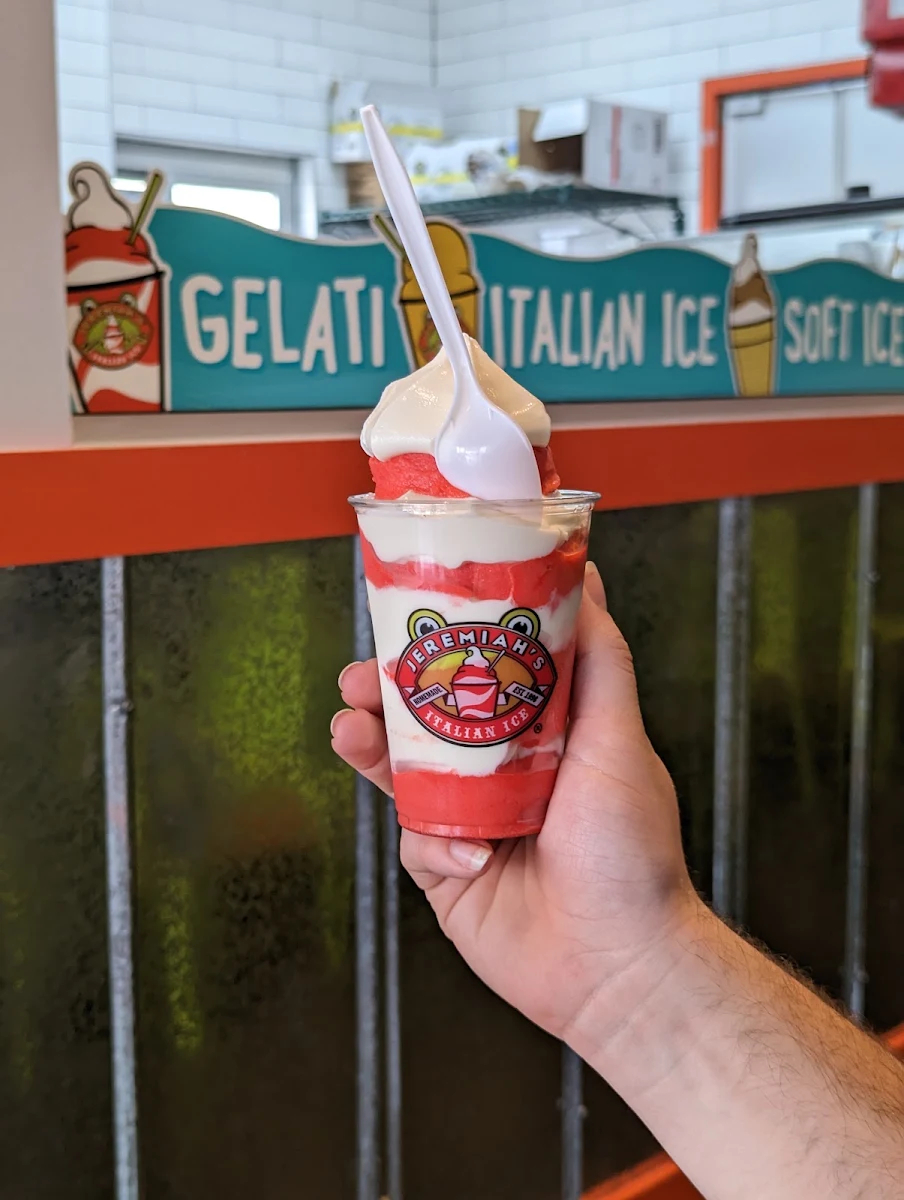 Strawberry Lemon Gelati