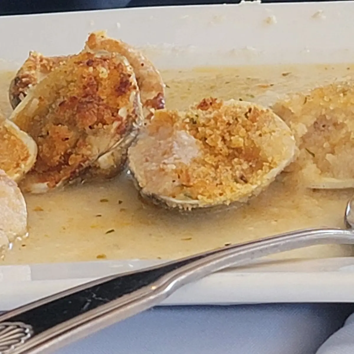 Baked Clams Oreganata