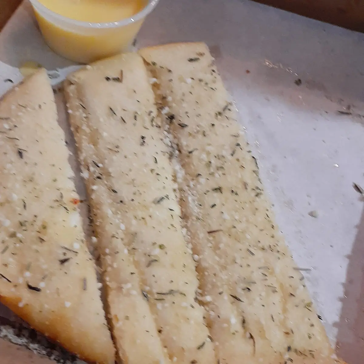 Garlic Parmesan Breadsticks