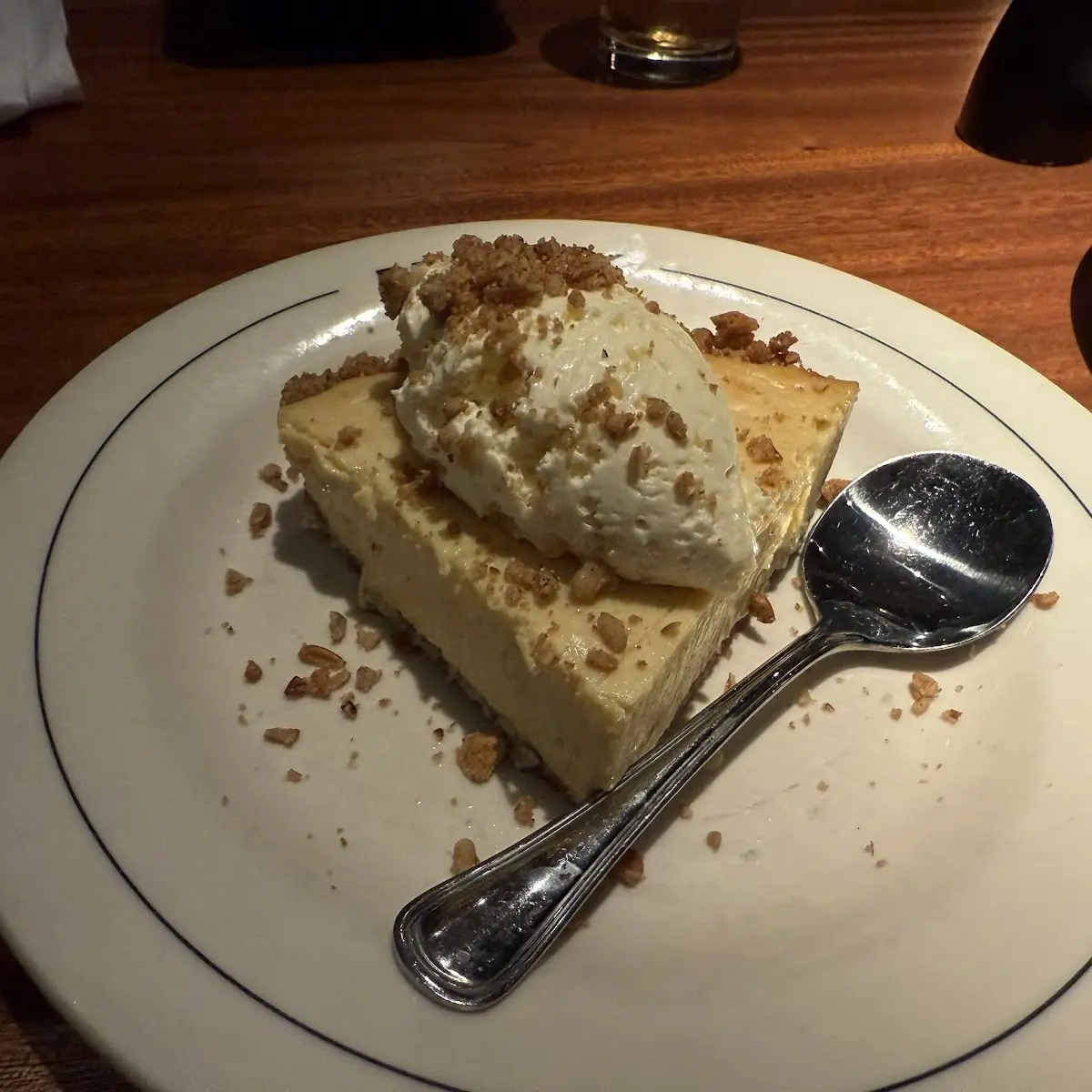Key Lime Pie with Whipped Cream