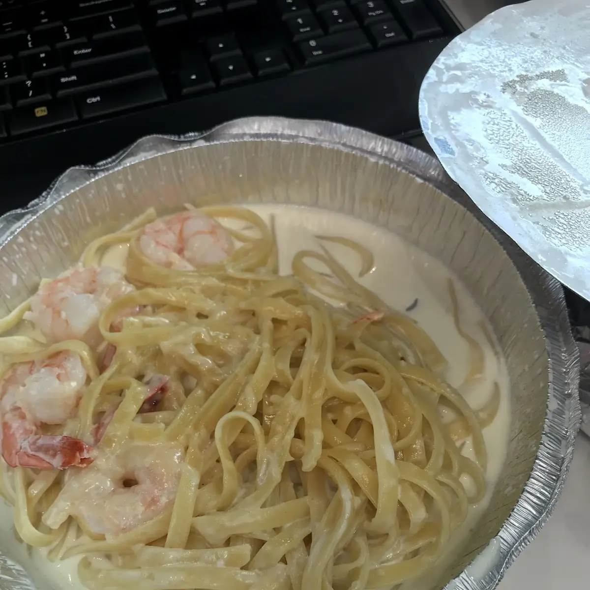 Shrimp Alfredo