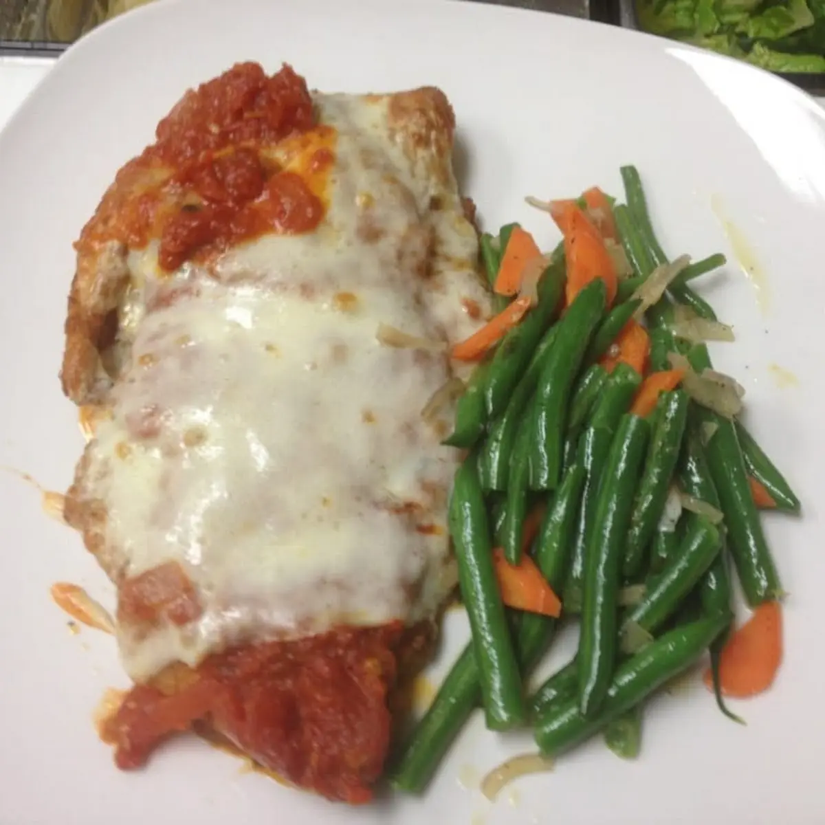 Chicken Parmesan Hot Sandwich