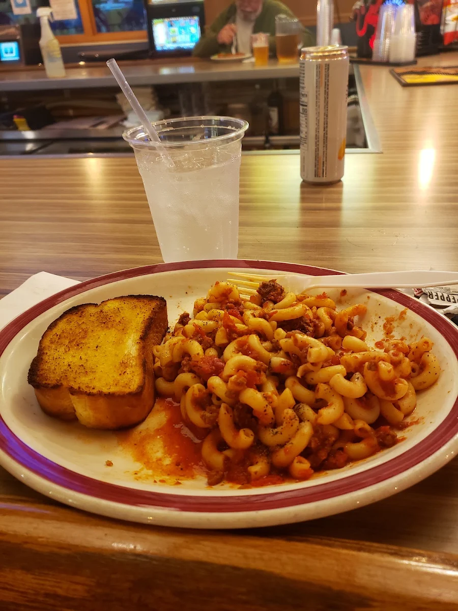 Goulash and Texas Toast