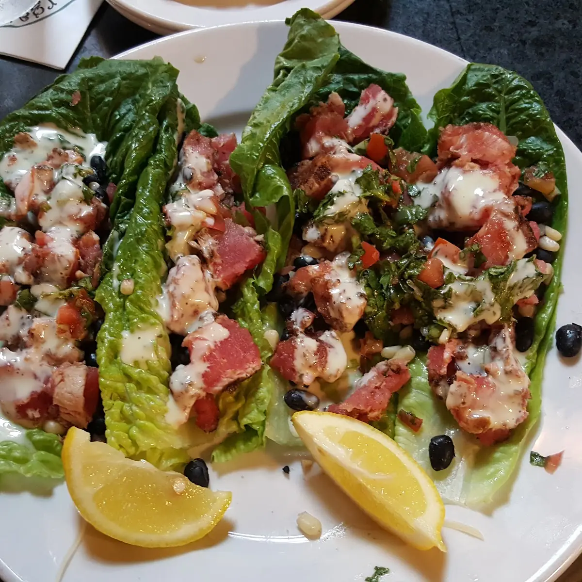 Tuna Lettuce Wraps