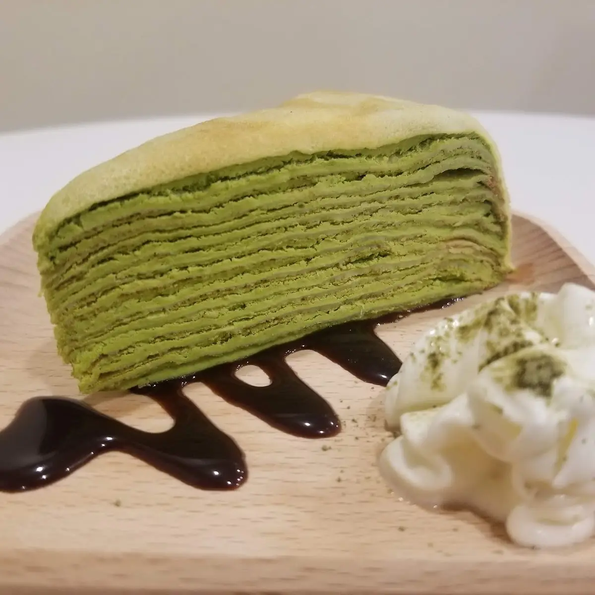 Green Tea Crepe Cake