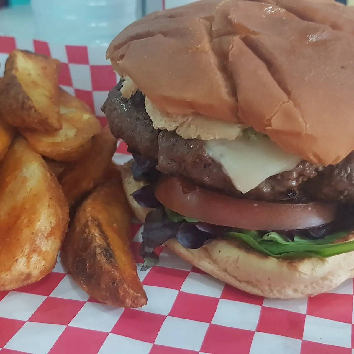 Angus and Bacon Burger