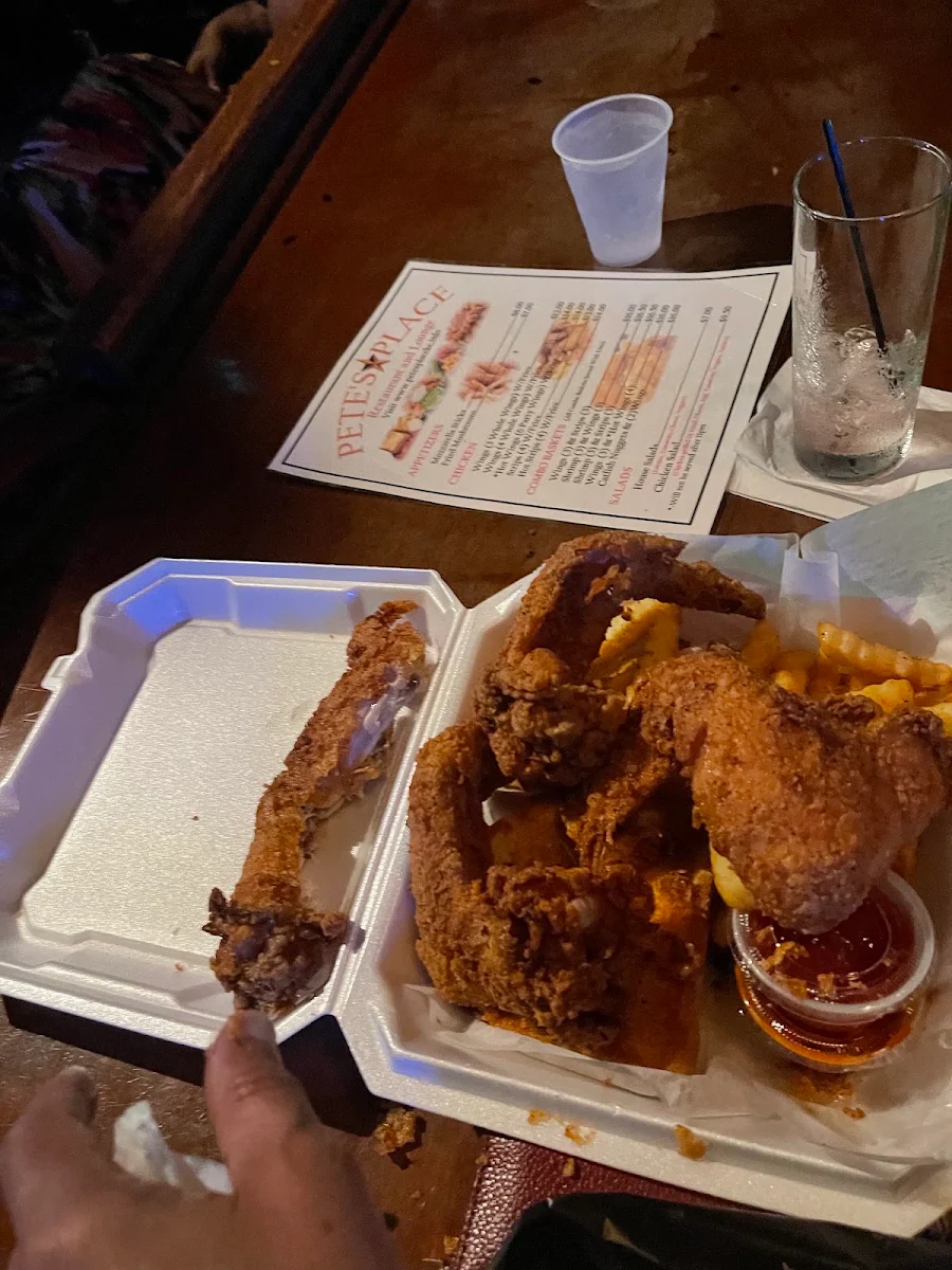 Chicken and French Fries