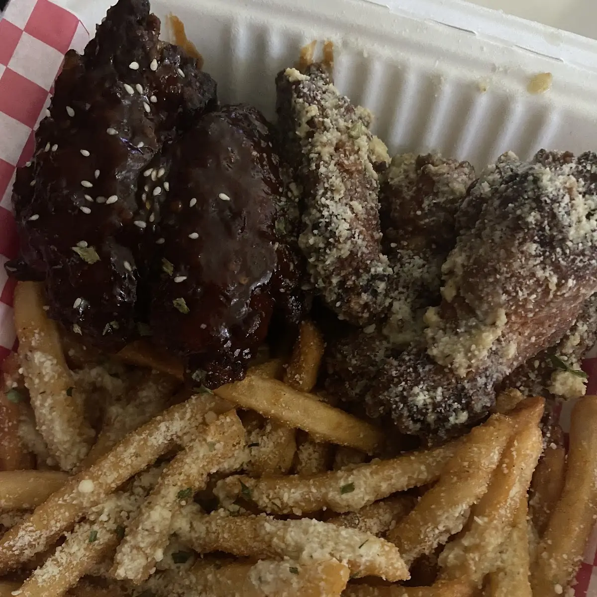 Garlic Parmesan Fries