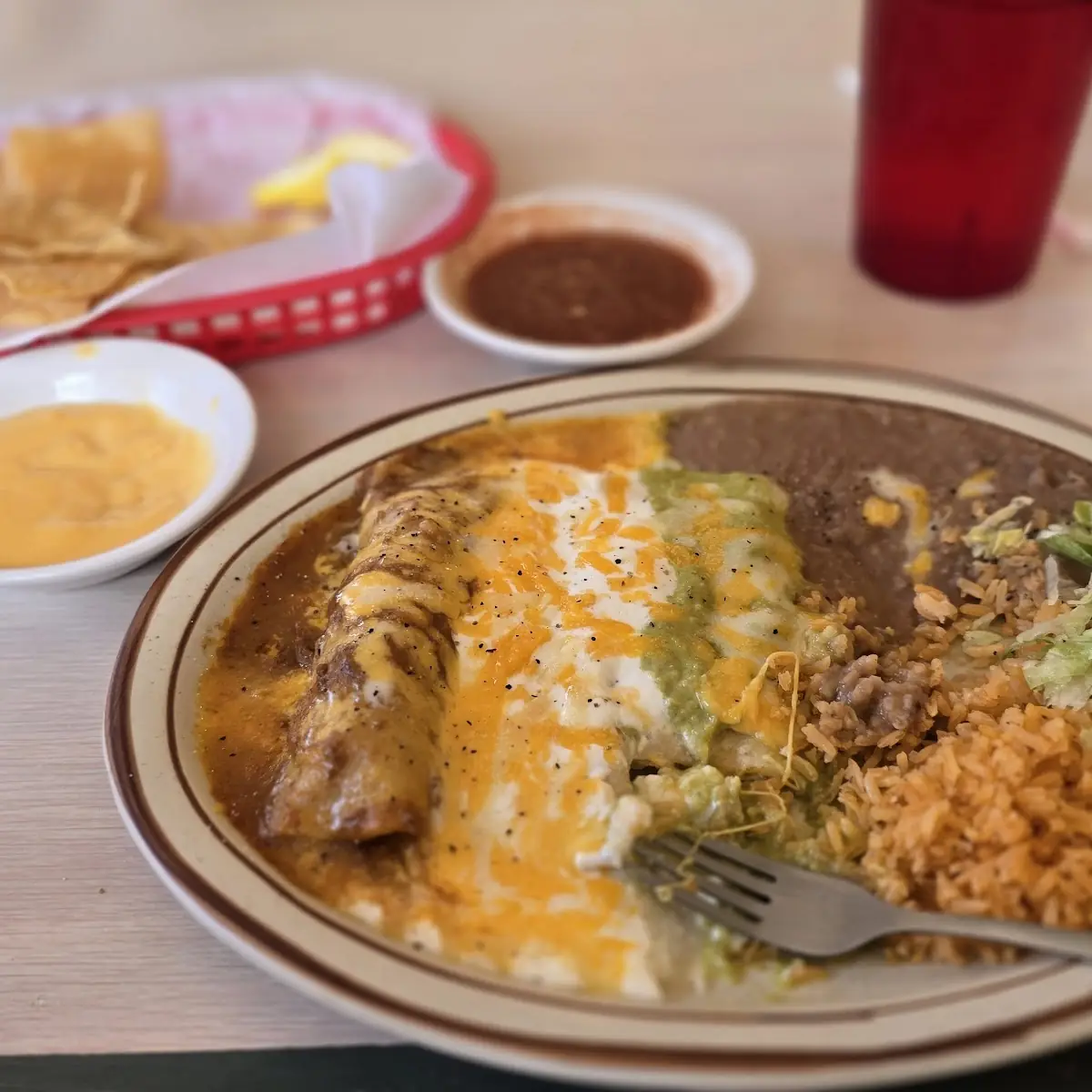 Carne Guisada Plate