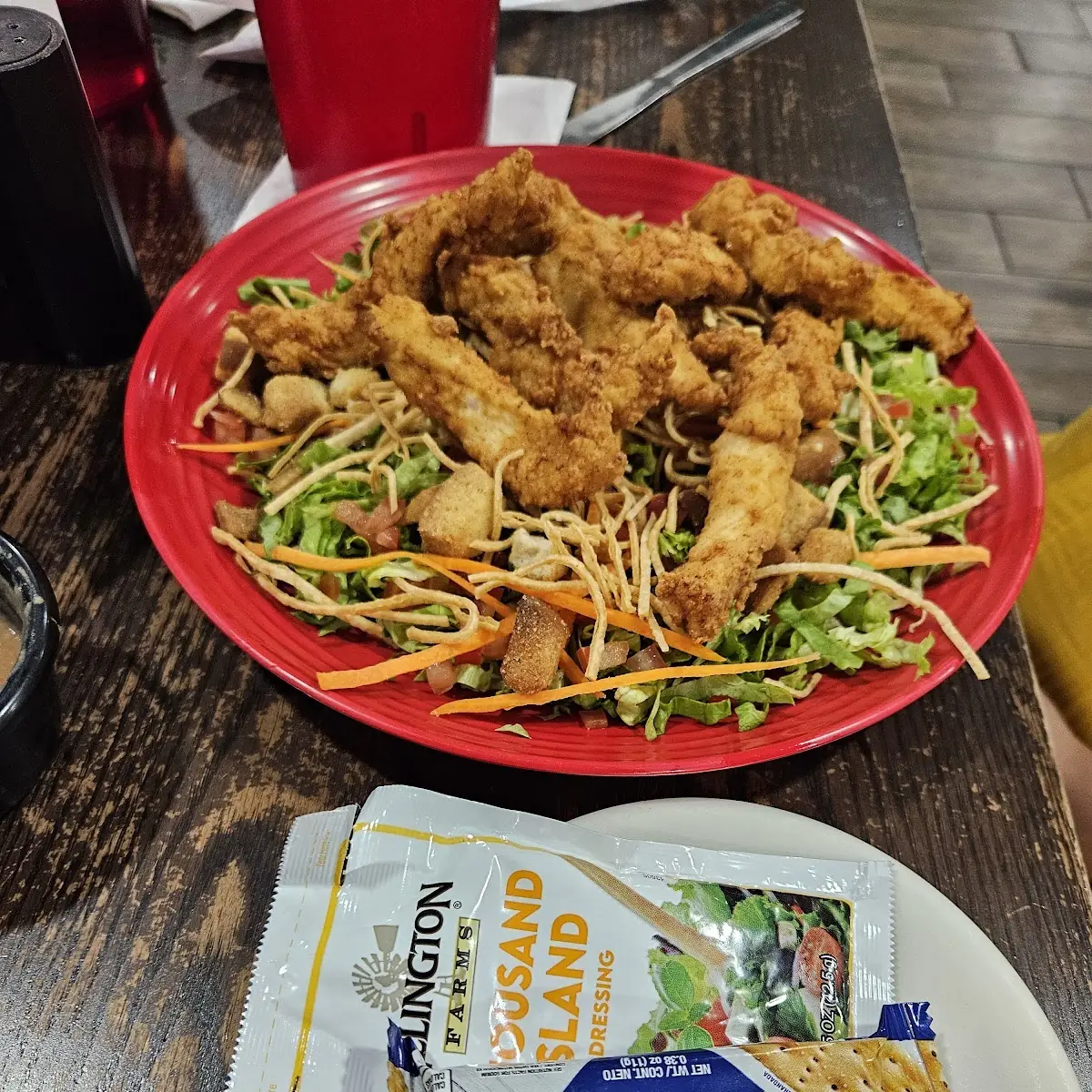 Crispy Chicken Salad