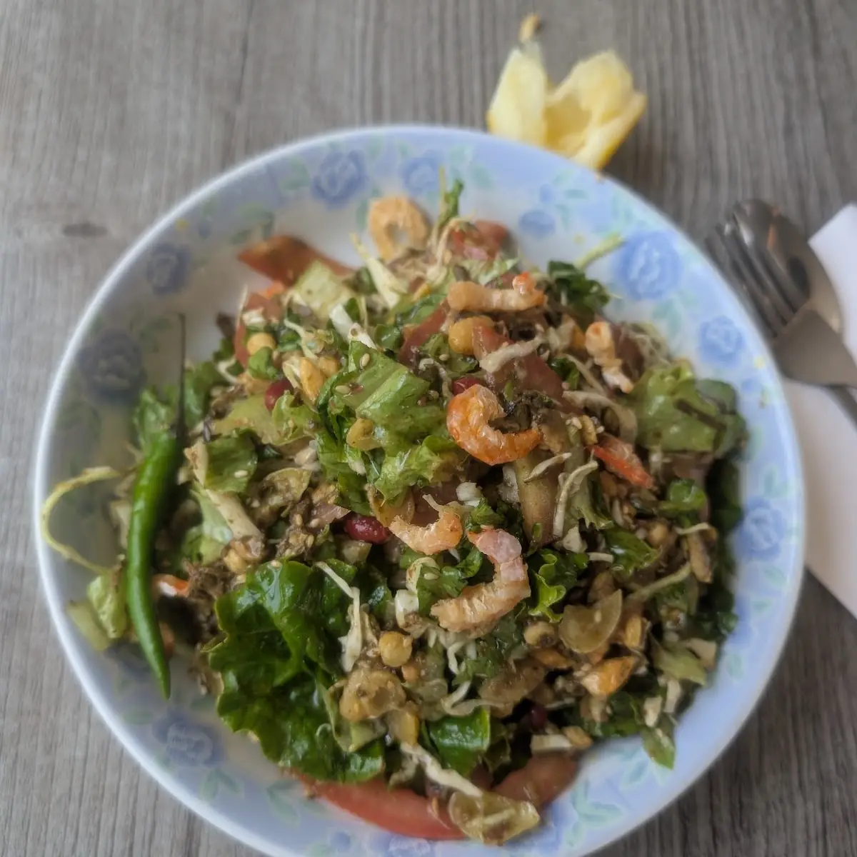 B-7 Tea Leaf Salad