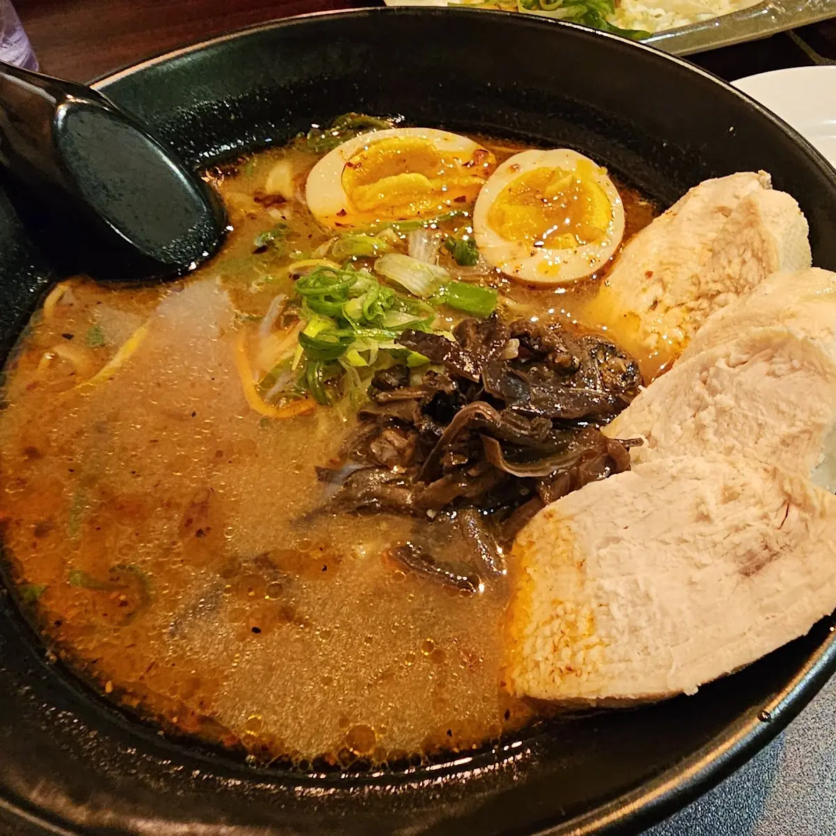 Spicy Miso Chicken Noodles