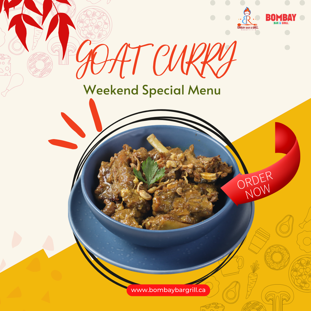 Kadai Goat, Bombay Bar & Grill