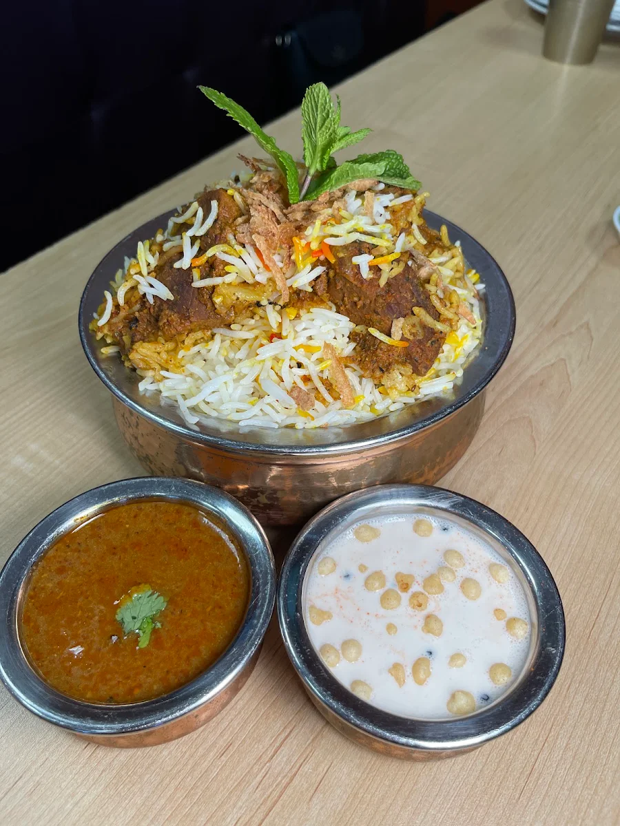 Mutton Briyani, Bombay Bar & Grill