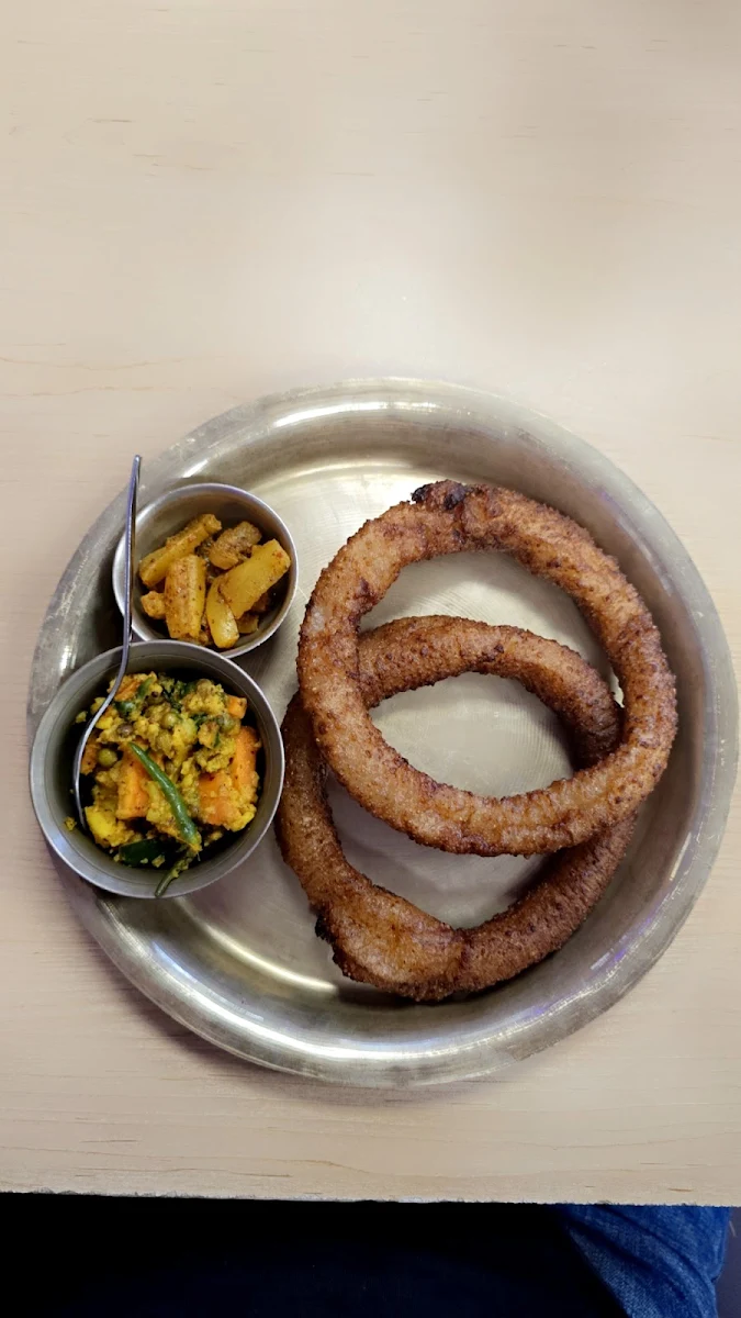 Sel Roti with Achar, Bombay Bar & Grill