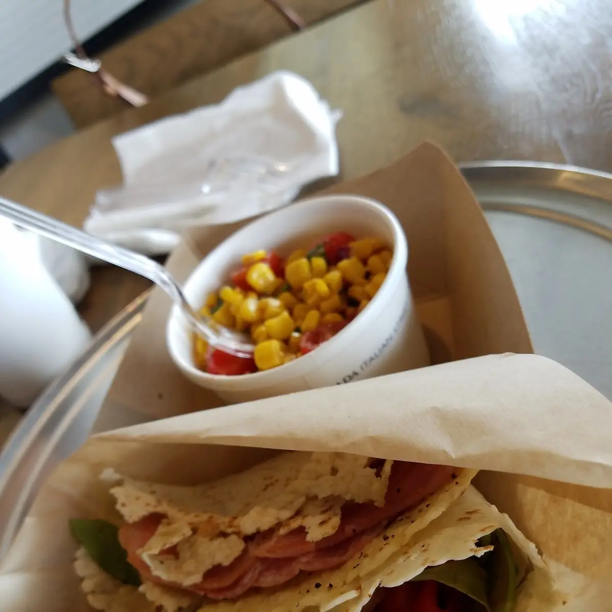 Crispy Chicken blt Piada
