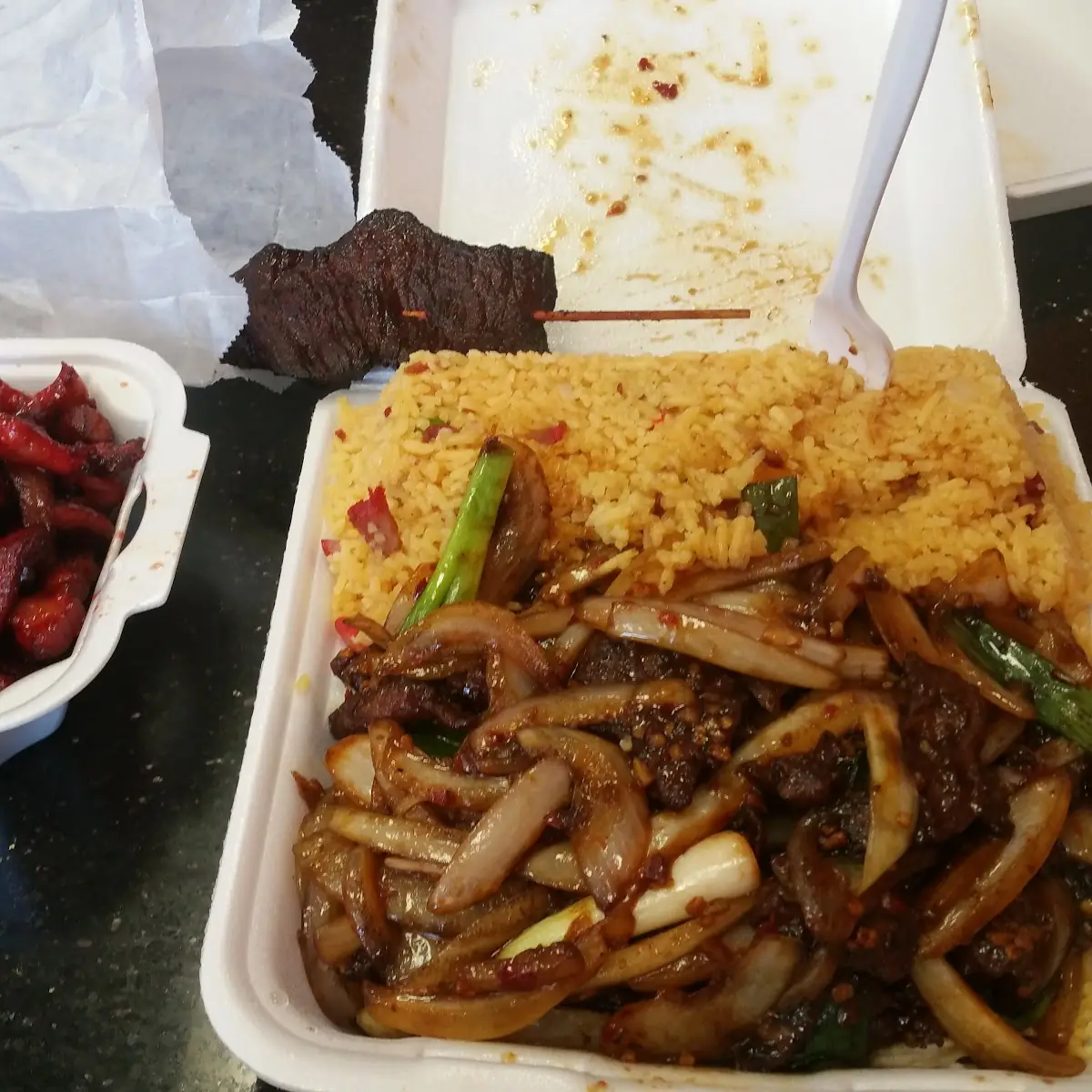 Boneless Pork Ribs and Beef Sticks