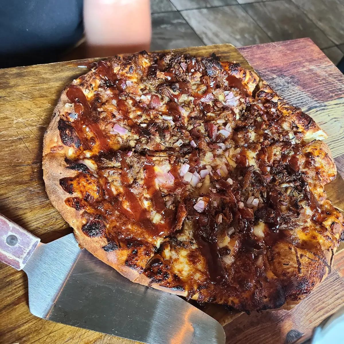 BBQ Pulled Pork Pizza