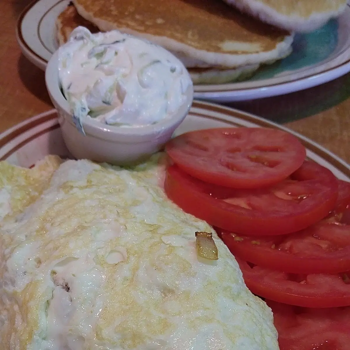Egg White Gyro Omelette