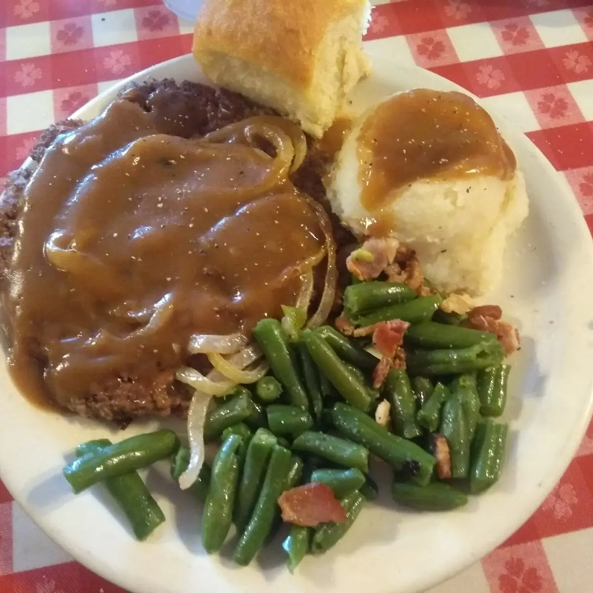 Hamburger Steak Lunch Special