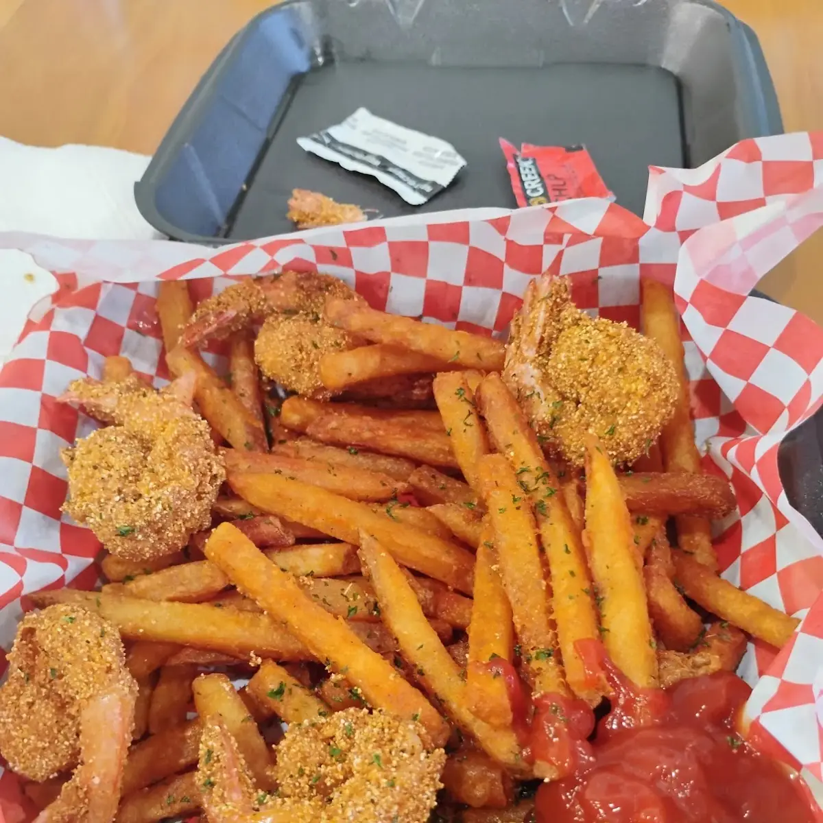 Shrimp Fried Shrimp Basket
