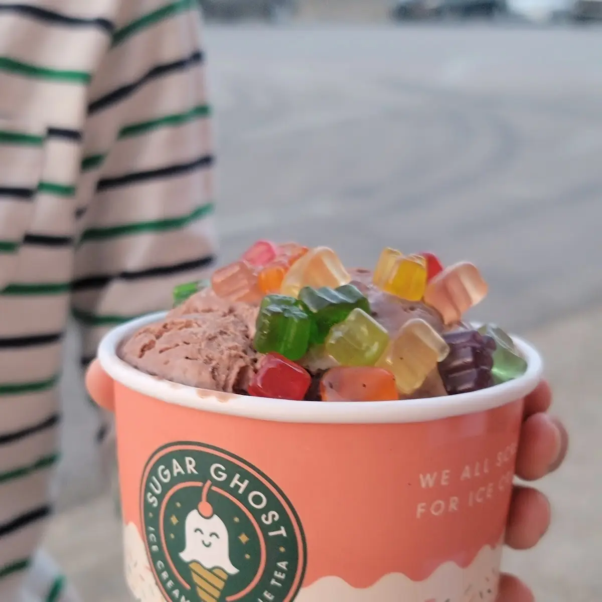 Mint Chocolate Chip with Gummy Bears